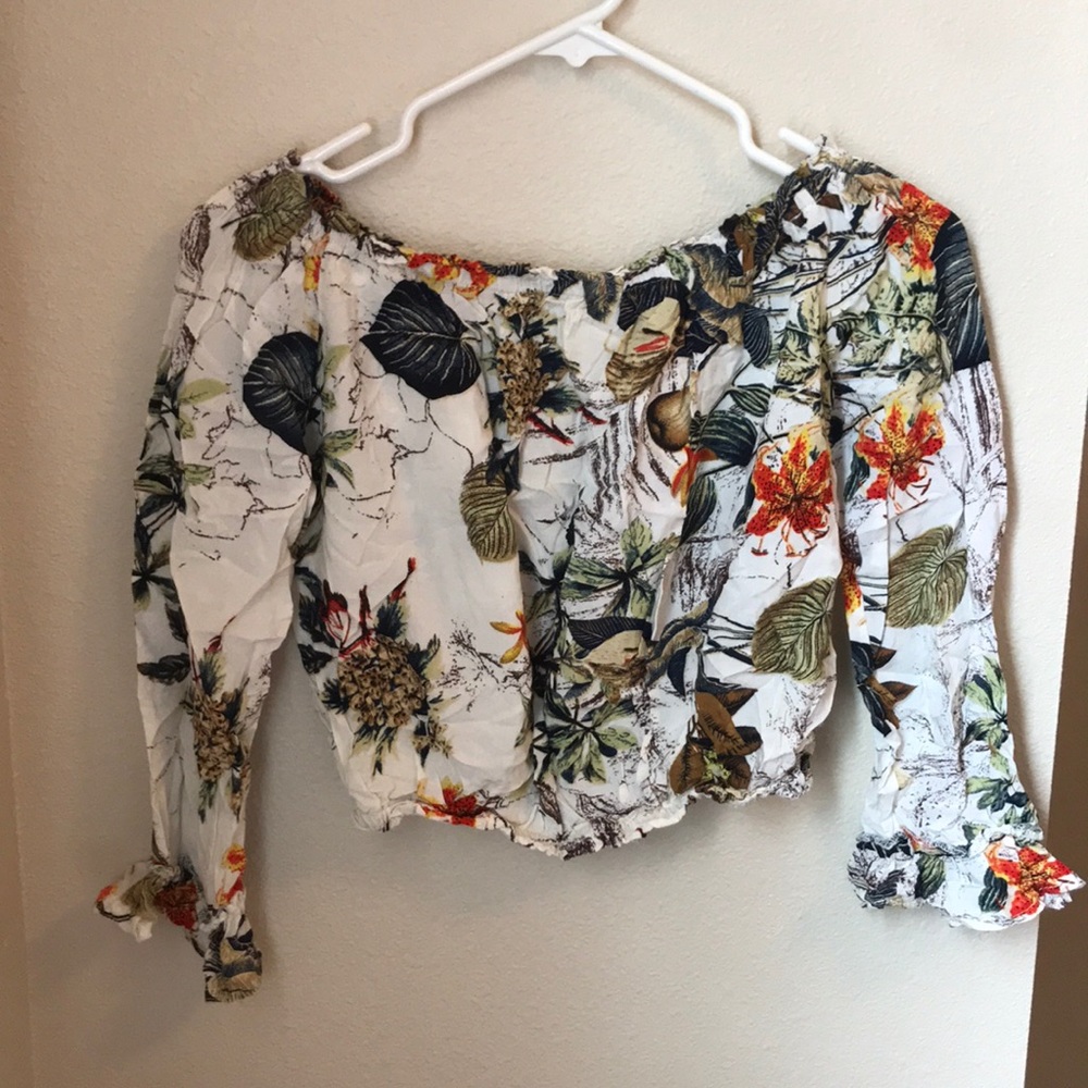 Floral Crop Top